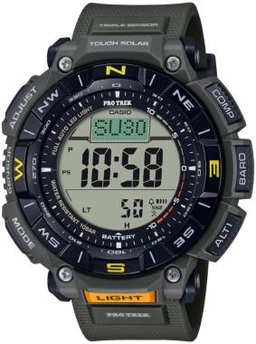  CASIO PROTREK-PRG-340-3DR-ALTIMETRE-PUSULA-BAROMATRE Kol Saati